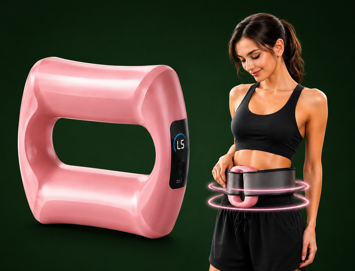 Multifunctional Full-Body Fascial Ring Massager. (Pack of 1)