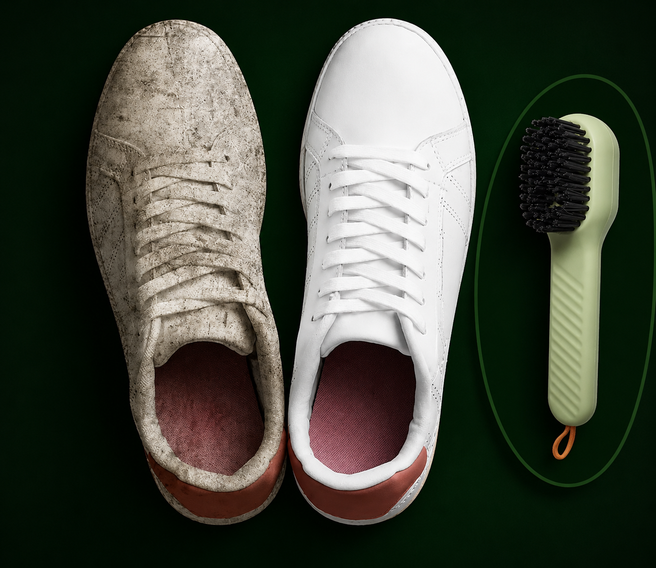 Multifunctional Shoe Polishing Brush