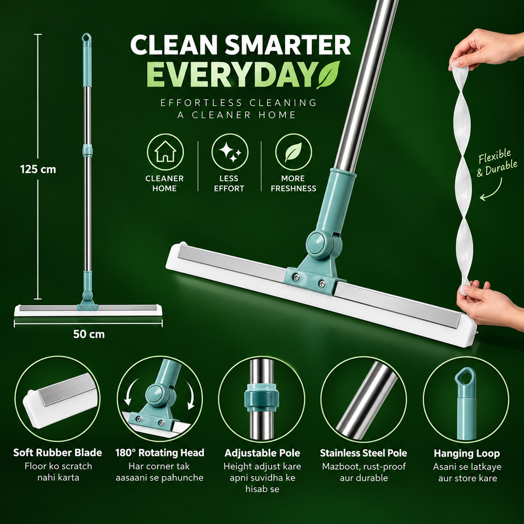 Magic Broom Sweeper for Floor Cleaning (Pack of 1)