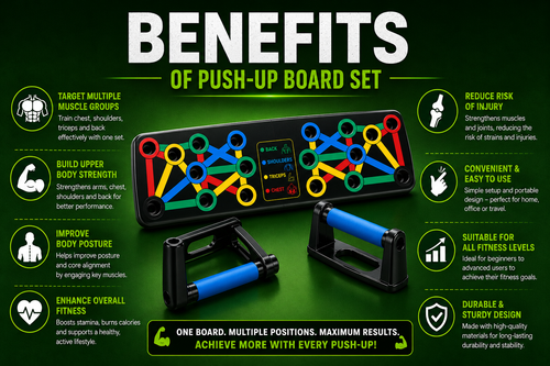 14 in 1 Board Push-up Bar
