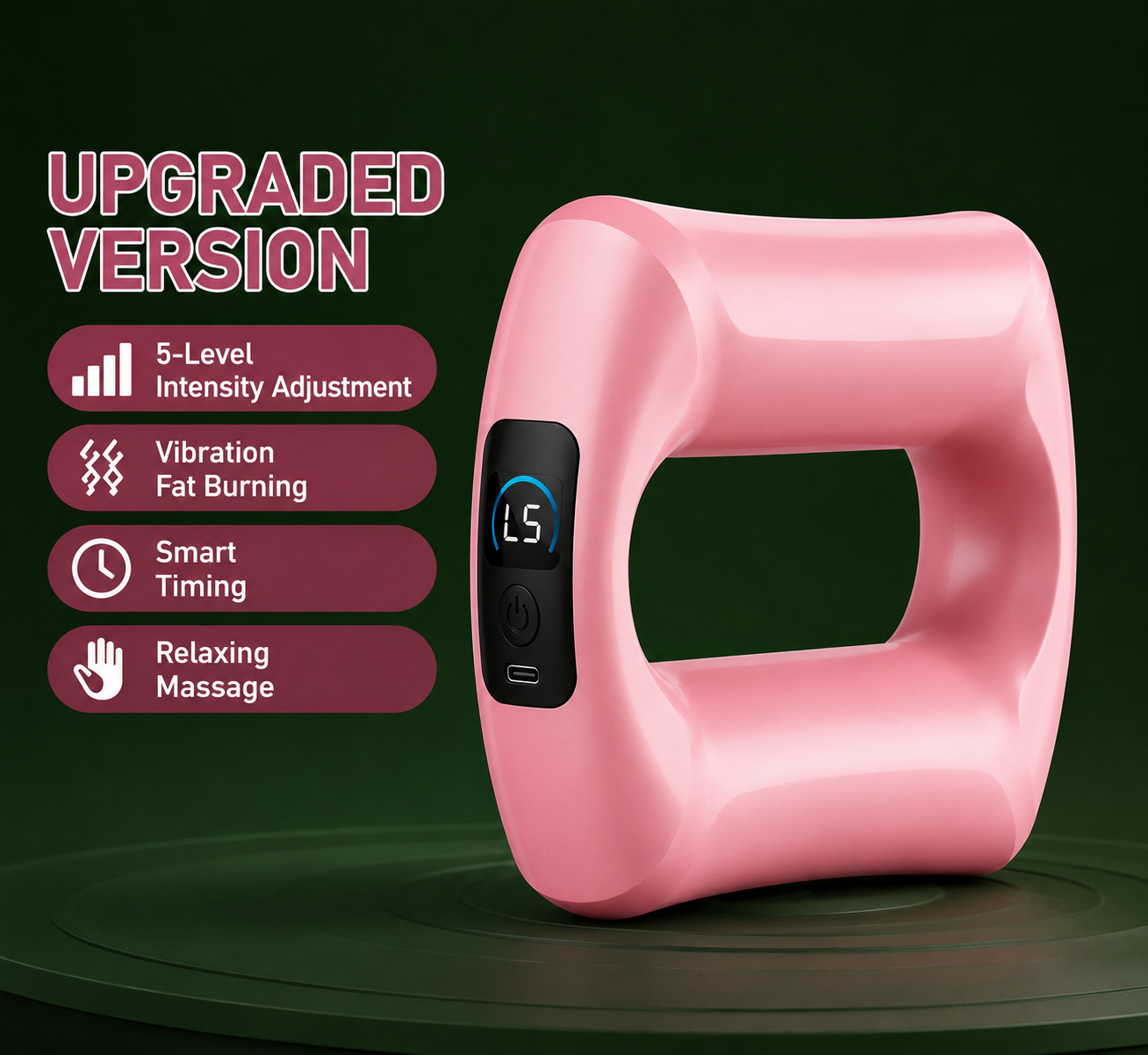 Multifunctional Full-Body Fascial Ring Massager. (Pack of 1)