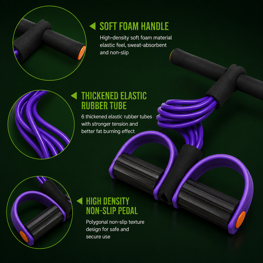 Yoga Pedal Puller Resistance Band Fitness Equipment