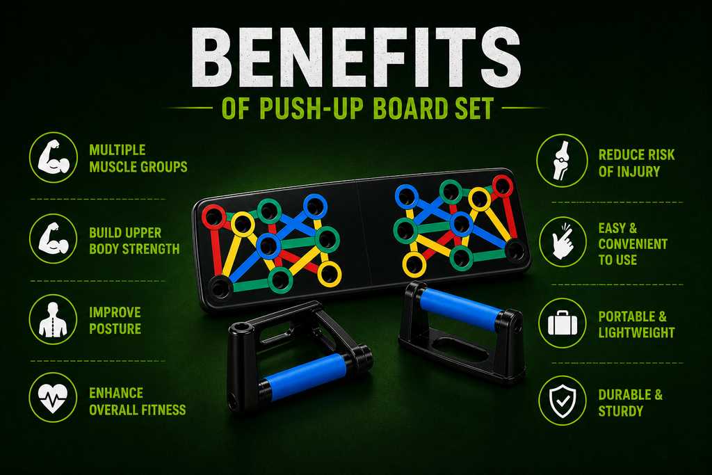 14 in 1 Board Push-up Bar