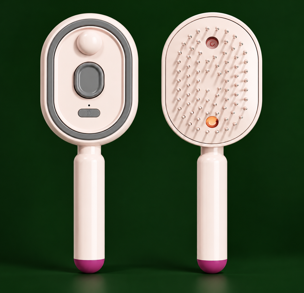 3 In 1 Scalp Spa Rechargeable Hair Spray Comb (Pack of 1)