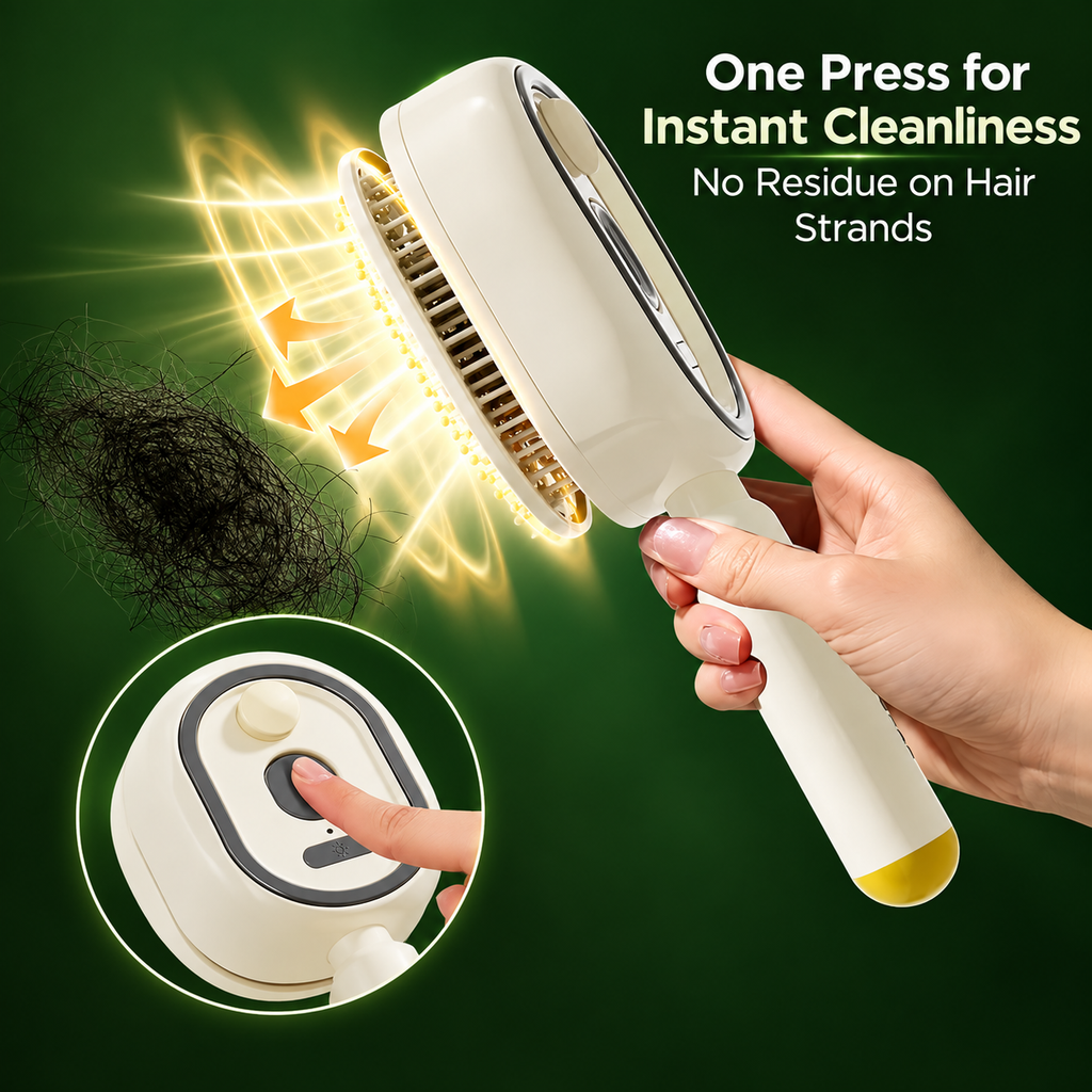 3 In 1 Scalp Spa Rechargeable Hair Spray Comb (Pack of 1)