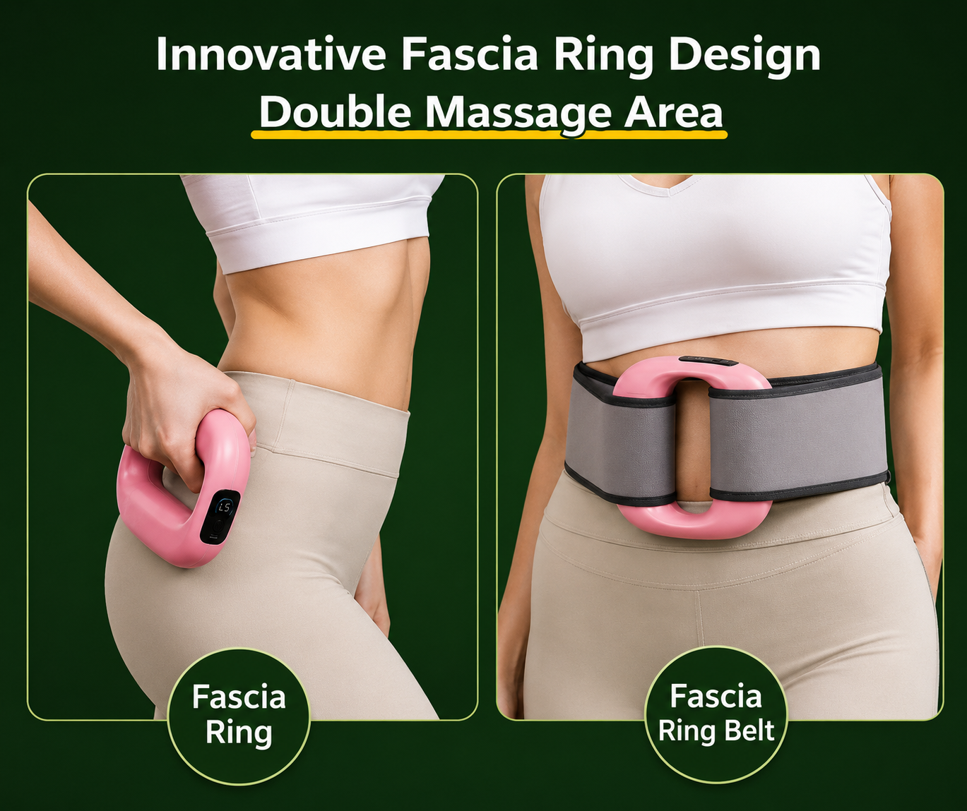 Multifunctional Full-Body Fascial Ring Massager. (Pack of 1)